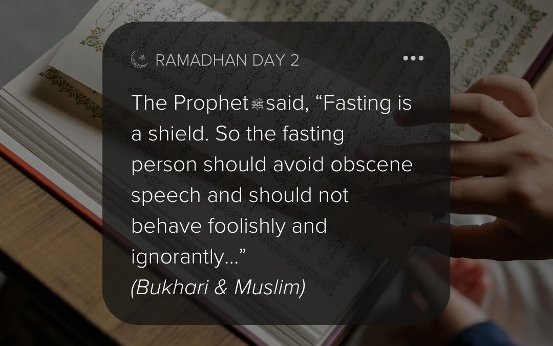 Day 2- Fasting: A Shield of Protection