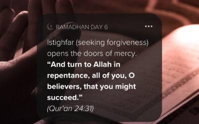 Day 6 – The Doors of Mercy: The Power of Istighfar