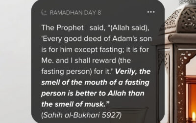 Day 8 – The Exclusive Reward of Fasting